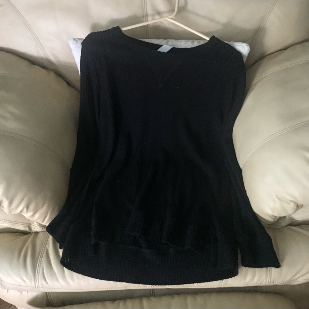 Waffle Knit Top
